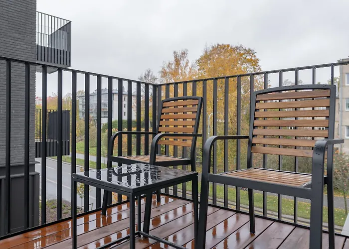 公寓 Sea View Family In Unique Kalaranna District 塔林